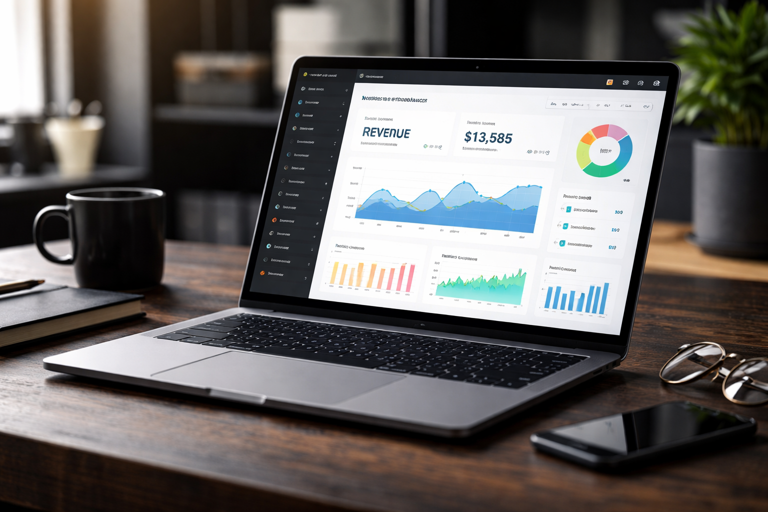 Preview dashboard representing fast business website launch services